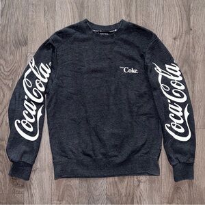 Stereo Vinyls x Coca-Cola Charcoal Grey Crewneck Size L